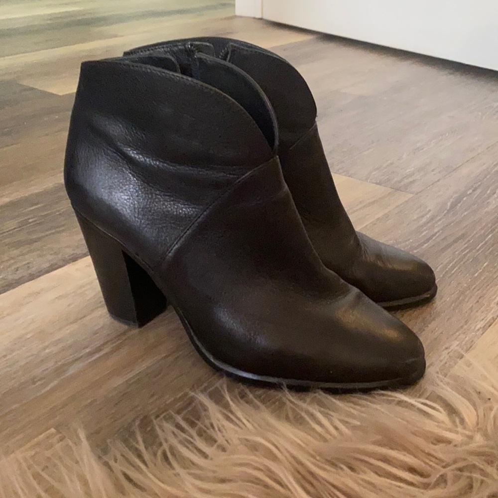 Vince Camino Leather Booties